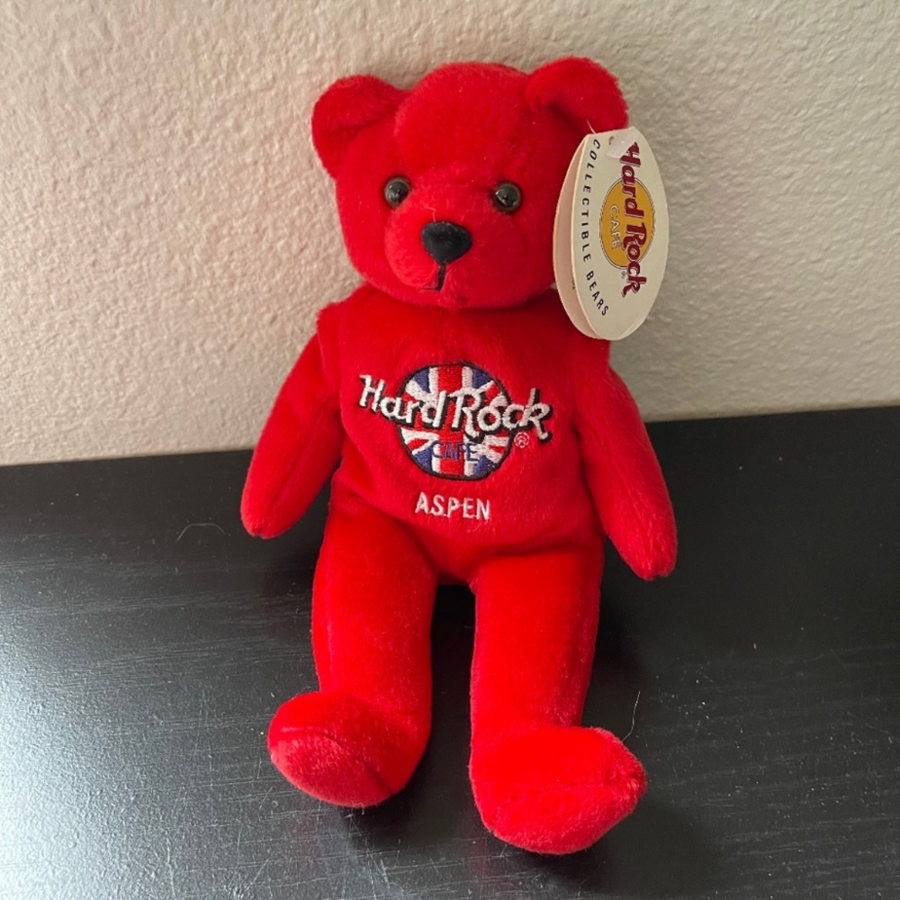 Ty Hard Rock Cafe Collectible Bear Aspen